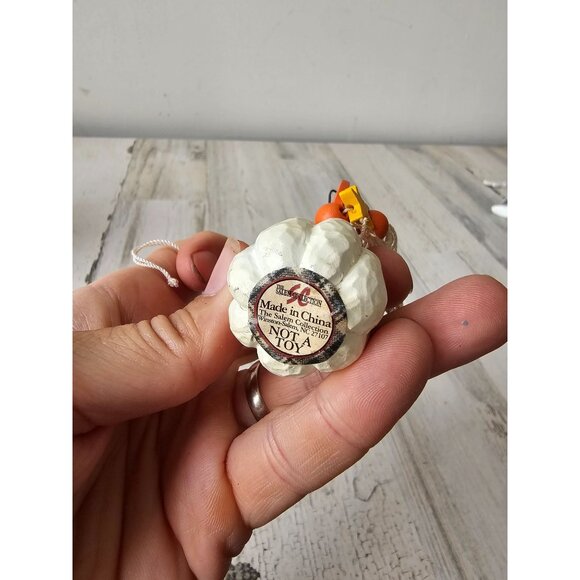 Midwest Cannon falls pumpkin cat ornament jack-o'-lantern Salem collection Hallo - Picture 8 of 8